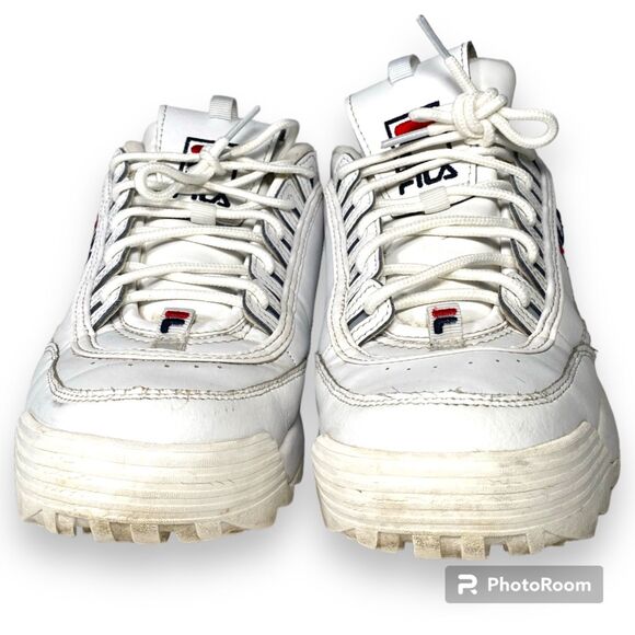 FILA Disruptor Sneakers Men Size 7 White Shoe Chunky - Picture 6 of 9